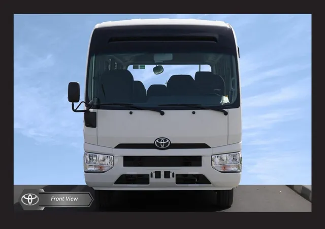 2025 Toyota Coaster 23-seat High Roof Bus 2.7, photo 2 of 10