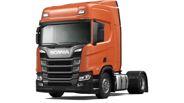 Scania R-series tractor unit, front three-quarter view