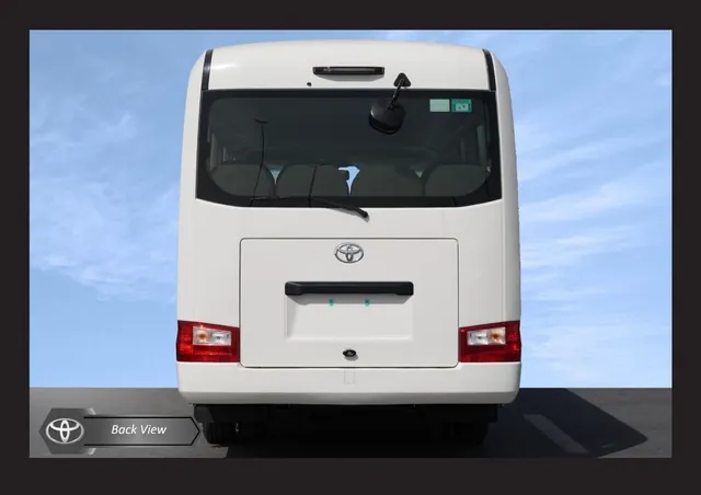 2025 Toyota Coaster 23-seat High Roof Bus 2.7, photo 3 of 10