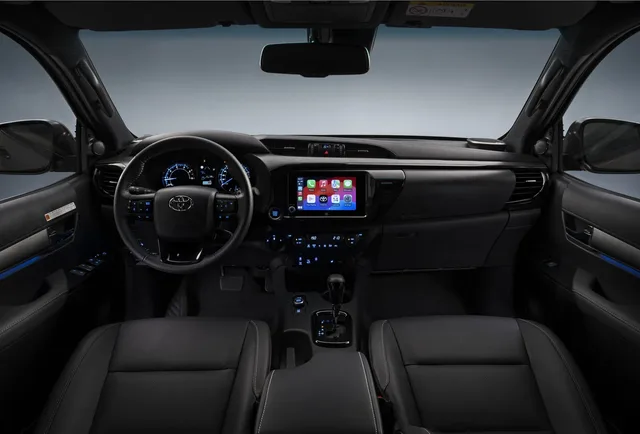 2026 Toyota Hilux Double Cab GLX 4x2 2.7 petrol, dashboard