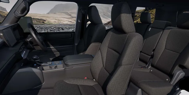 2026 Toyota Land Cruiser Prado Adventure 2.8 diesel, seats