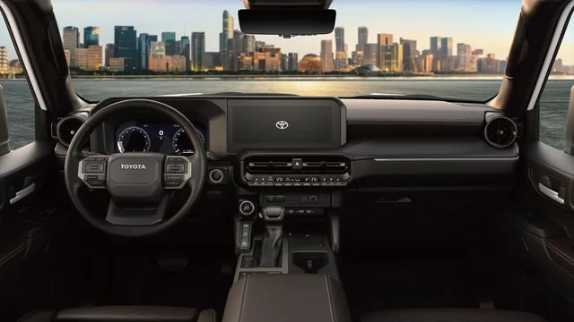 2026 Toyota Land Cruiser Prado VXR 2.8 diesel, dashboard