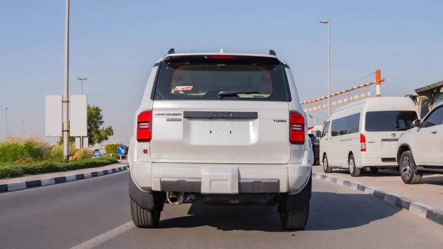 2026 Toyota Land Cruiser Prado VXR 2.8 diesel, rear view